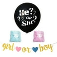 thumbnail image 2 of Wobythan 36" Gender Reveal Balloon Confetti Kit Girl or Boy Baby Shower Party Decoration (Pattern B), 2 of 8