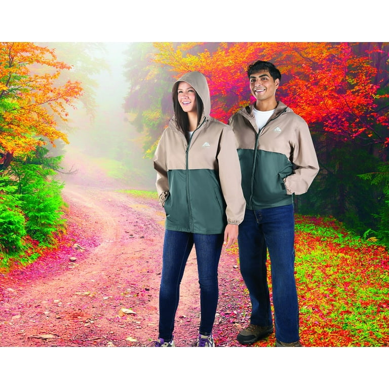 Ozark Trail Waterproof Lightweight Packable Rain Jacket M/L for