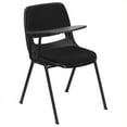 thumbnail image 1 of Bowery Hill Chaise Coquille Ergonomique Rembourrée Noire, 1 of 4