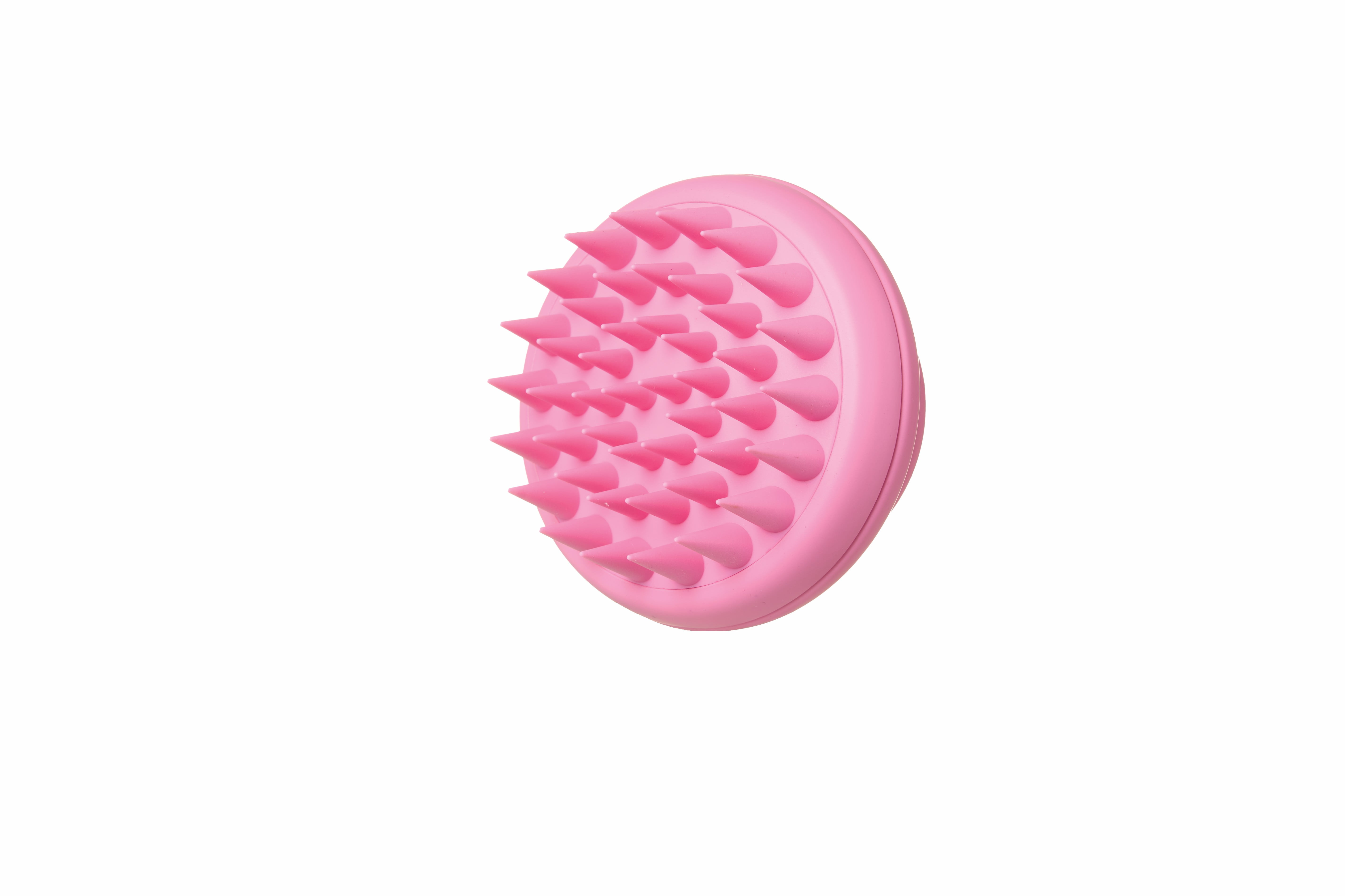 Bliss Soft Touch Silicone Scalp Massager for Relaxation and Deep Cleansing - Pink