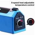 thumbnail image 3 of Electric Poly Bag Sealer, Portable And Durable Steel Alloy Sealing Machine With Bottom Ventilation For Heat Release, Safe And Easy To Use Impulse Sealer Ideal For Various Industries (200mm), 3 of 5