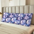 thumbnail image 5 of Naloa Skull star crystal Super Soft 20x60 Body Pillow Case,Long Side Hidden Zipper（PILLOWS ARE NOT INCLUDED）, 5 of 6