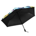 thumbnail image 5 of Easter Cute Egg Compact Sun Umbrella Windproof Travel Umbrellas for Rain Strong Portable UV Protection, 5 of 8