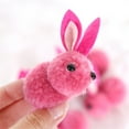 thumbnail image 6 of Easter Decorations, Mini Bunny Toys, 10pcs Colorful Plush Rabbits for Holiday Party Supplies, Soft Cuddly Stuffed Animal Gifts for s, Compact and Easy to Carry, 6 of 6
