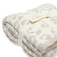 thumbnail image 4 of Fleece Throw Blanket Soft Leopard Pattern Blankets Throw Blanket Comfy Blanket for All Seasons 30x35inch, 4 of 8