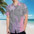 thumbnail image 5 of High Quality Hawaiian Shirts for Men Short Sleeve Aloha Beach Shirt Floral Summer Casual Button Down Shirts Blouses ZYEU24, 5 of 7