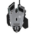 thumbnail image 3 of Ratón mecánico ergonómico para juegos cola ajustable con cable suministros de computadora 4000DPI, 3 of 8