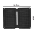 thumbnail image 2 of Portable Solar Panel ChargerWaterproofFoldable Solar Panel Outdoor Hiking Camping Backpacking - two+Black, 2 of 5