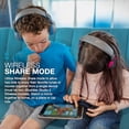 thumbnail image 5 of JLab JBuddies Studio 2 Auriculares supraaurales inalámbricos + con cable para niños, gris/azul, duración de batería de más de 65 horas, modo compartido, volumen seguro, limitador de volumen, plegables, 5 of 5