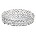 thumbnail image 1 of 1 Pcs Makeup Tray Multifunctional Large Capacity Mirrored Faux Crystal Cosmetic Vanity Decorative Tray Organizer for Jewelry, 1 of 10