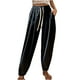 thumbnail image 1 of Pantalones Para Mujer Cintura Elástica Túnica Pantalones Moda Cómoda Color Sólido Casual Impreso Odeerbi ODB146980, 1 of 8