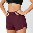 thumbnail image 4 of Aimik Solid Athletic Shorts for Women High Waist Stretchy Waist Sport Shorts with Pockets and Drawstring Summer Casual Shorts, 4 of 6