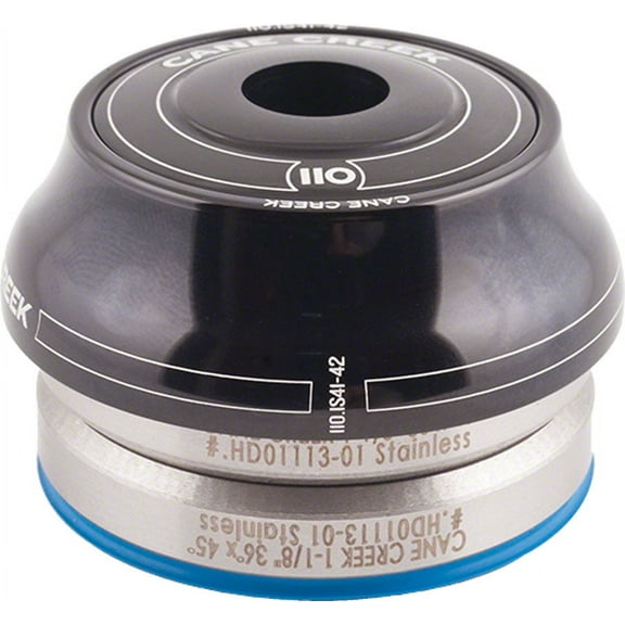 Cane Creek 110 IS41/28.6 / IS41/30 Tall Cover Headset Black