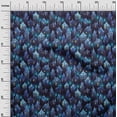 thumbnail image 2 of oneOone Rayon Medium Blue Fabric Halloween Sewing Craft Projects Fabric Prints By Yard 56 Inch Wide, 2 of 6