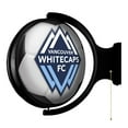 thumbnail image 2 of Vancouver Whitecaps FC 21'' x 23'' Rotating Lighted Soccer Ball Wall Sign, 2 of 4