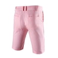 thumbnail image 2 of Pantalones Cortos De Rayas Verticales PaHombres Con Bolsillos Inclinados Delanteros Fucs28, 2 of 7