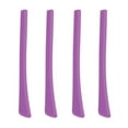 thumbnail image 4 of 2 pares de puntas de repuesto para anteojos, silicona suave, fácil de instalar, duradero para patas de anteojos fino, accesorios para Violeta shamjiam manga del oído, 4 of 9