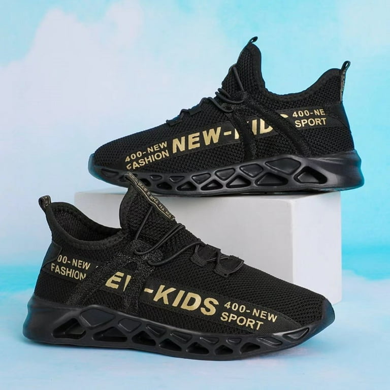 Save .37 on HOBIBEAR Kids Sneakers for Boys Running Shoes Lightweight Sport @ Walmart