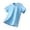 t shirts 131#Sky Blue, variant on oqasdz Girls T Shirts Short Sleeve Crewneck Mesh Breathable Performance Top for Kids Athletic Shirts Workout Base Layer Outdoor T Shirt