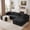 Black, variant on NNSNG 110"Boneless Sectional Couch Sofa,U-Shaped Modular 5-Seater Couch for Living Room,Black