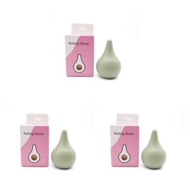 relayinert Rouleau Absorbant d'Huile pour le Visage Démaquillant Détachable Réutilisable Ménager à Main Absorbant Nettoyage Vert 3ensemble