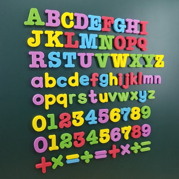 YANGHONGY Magnetic Letters And Numbers For Classroom Educating Kids In Educational Alphabet Refrigerator Magnets Building Preschool Toddler Spelling And Learning