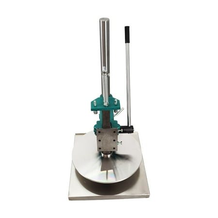 14 Inch Manual Pizza Dough Pastry Press Machine Household Pastry Pasta Maker Stainless Steel 0.3 Inch Thickness