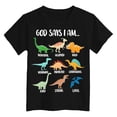 thumbnail image 4 of PEASKJP Baby Boys Shirts Boys Summer Casual Tops Crewneck Short Sleeve Soft Striped Basic T Shirts,Size 11-12 Years, 4 of 4