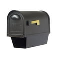 thumbnail image 5 of Classic Curbside Mailbox with Newspaper Tube and Richland Mailbox Post - 79"H, 5 of 7
