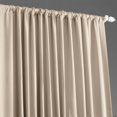 thumbnail image 2 of Half Price Drapes Eggnog Extra Wide Room Darkening Curtains (1 Panel), 100W X 120L, 2 of 6