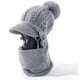 thumbnail image 4 of Gorro de protección auditiva de punto para mujer de invierno europeo y Sailing Electrónica, 4 of 5