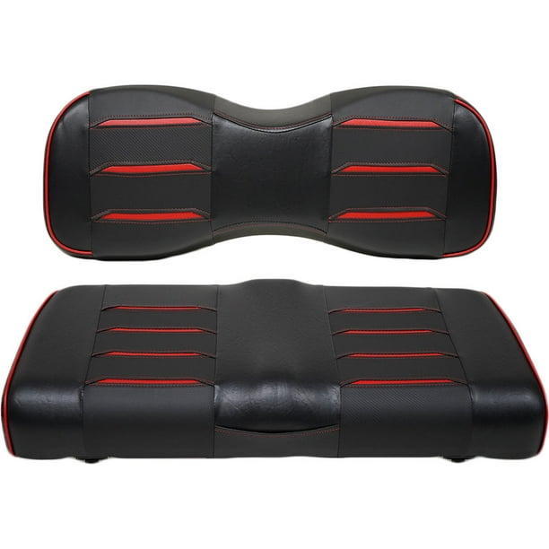 Buggies Unlimited Prism Front Seat Covers For Yamaha G29 Drive Ydr And Drive2 Golf Carts Red Carbon Com - Seat Covers For Yamaha Golf Buggy Buggies Unlimited Prism Front Seat Covers For Yamaha G29 Drive Ydr And Drive2 Golf Carts Red Carbon Com - Seat Covers For Yamaha Golf Buggy