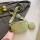 thumbnail image 2 of Bolso de pecho para mujer PU con correa ajustable para bolso de compras de viaje de oficina (verde) Sywqhk Para Estrenar, 2 of 4