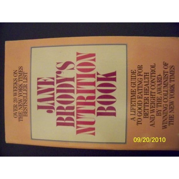 Pre-Owned Jane Brody's Nutrition Book [Paperback - Used]