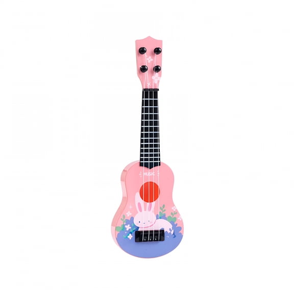 CYFW Kids Ukulele,Mini Guitar,4-String Musical Toy For Beginners With Nylon Strings,Portable Durable Plastic Ukulele For Kids Age 3 ,Educational Early Learning Instrument For Boys Girls
