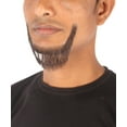 thumbnail image 3 of Men's Short Anchor Human Hair Long Beard | Facial Hair Multiple Colors Option | HPO, 3 of 5