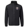 thumbnail image 2 of Men's-Cutter & Buck  Black Orlando City SC Charter Eco Recycled Full-Zip Jacket, 2 of 3