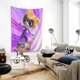 thumbnail image 2 of Tapiz de Superkitties, pancarta grande para colgar en la pared, póster estético, fondo artístico para dormitorio, sala de estar, dormitorio, decoración del hogar, 60 x 51 pulgadas, 2 of 8