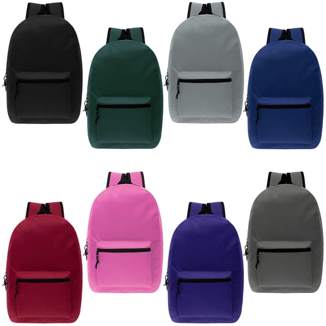 Mochila Moda West de 17 pulgadas para niños paquete de 24 colores surtidos