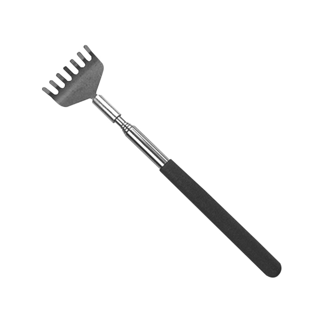 Back Scratcher Telescopic Body Massager 21-68cm Stainless Steel Extendable Scratching Tool Gift