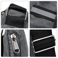 thumbnail image 3 of Bolso cruzado en el pecho: bolso cruzado ultrafino, mochila de hombro, paquete lateral invisible para hombres y mujeres, 3 of 5