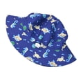 thumbnail image 6 of RTKFRFLM Kids Dinosaur Print Bucket Hat UV Protection Wide Brim Sun Hat WH2 2-3 Years, 6 of 6