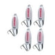 thumbnail image 5 of 5x cucharas de pesca de fundición larga para cebos de Jigging de gran distancia, cebos para lubinas Plata 60g Zulema Pesca Cucharas Señuelos, 5 of 8