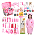 thumbnail image 1 of Set Médico para Niños 5 Piezas con Luz, Sonido y Uniforme Xtellar rosa, 1 of 4