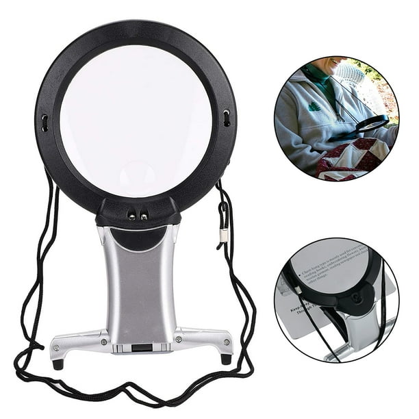 BSAH Magnifying Glass with Light, LED Illuminated Handsfree Magnifier