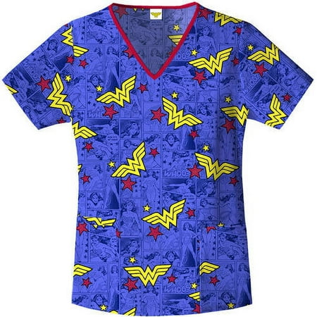 Scrub Star Wonder Woman Comics(xs)