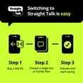 thumbnail image 4 of Straight Talk Keep Your Own Phone SIM Kit, No Airtime - Prepaid, 4 of 6