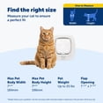 thumbnail image 4 of PetSafe Big Cat Door  Interior and Exterior Pet Door for Cats, Small Dogs and Multi-Pet Households  Push-&-Turn 4-Way Locking Mechanism for Extra Security  Soft Close Flap for Added Safety, 4 of 7