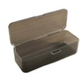 thumbnail image 1 of Matoen12 Pencil Box, Large Capacity Clear Pencil Case, Hard Pencil Case, Clear Crayon Box with Snap-tight Lid Stackable Design, Plastic Storage Box for Office Supplies, 1 of 3