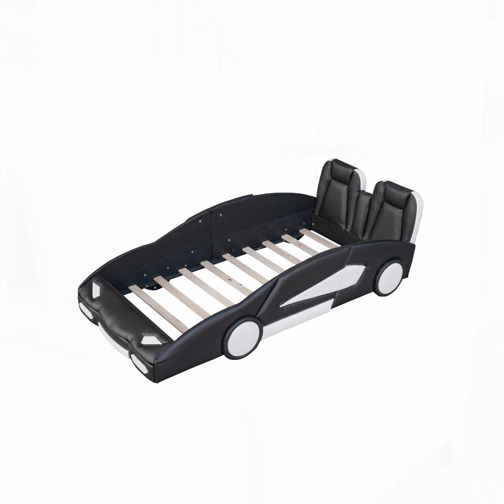 Twin Size | Car-Shaped Bed on Wheels - Safe & Robust